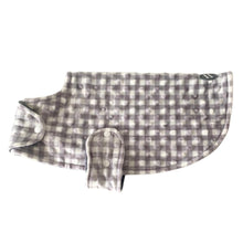 Load image into Gallery viewer, Dog coat - Jagger | Grey gingham