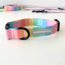 Load image into Gallery viewer, Dog collar - Rainbow