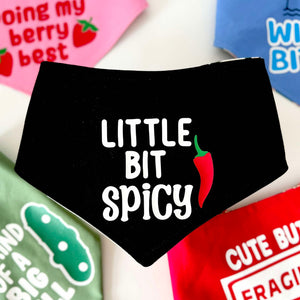 Dog bandana - Little bit spicy